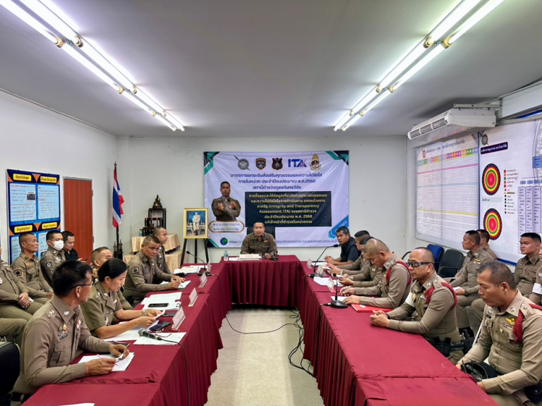 กิจกรรมการขับเคลื่อนการประเมินคุณธรรมและความโปร่งใสของหน่วย